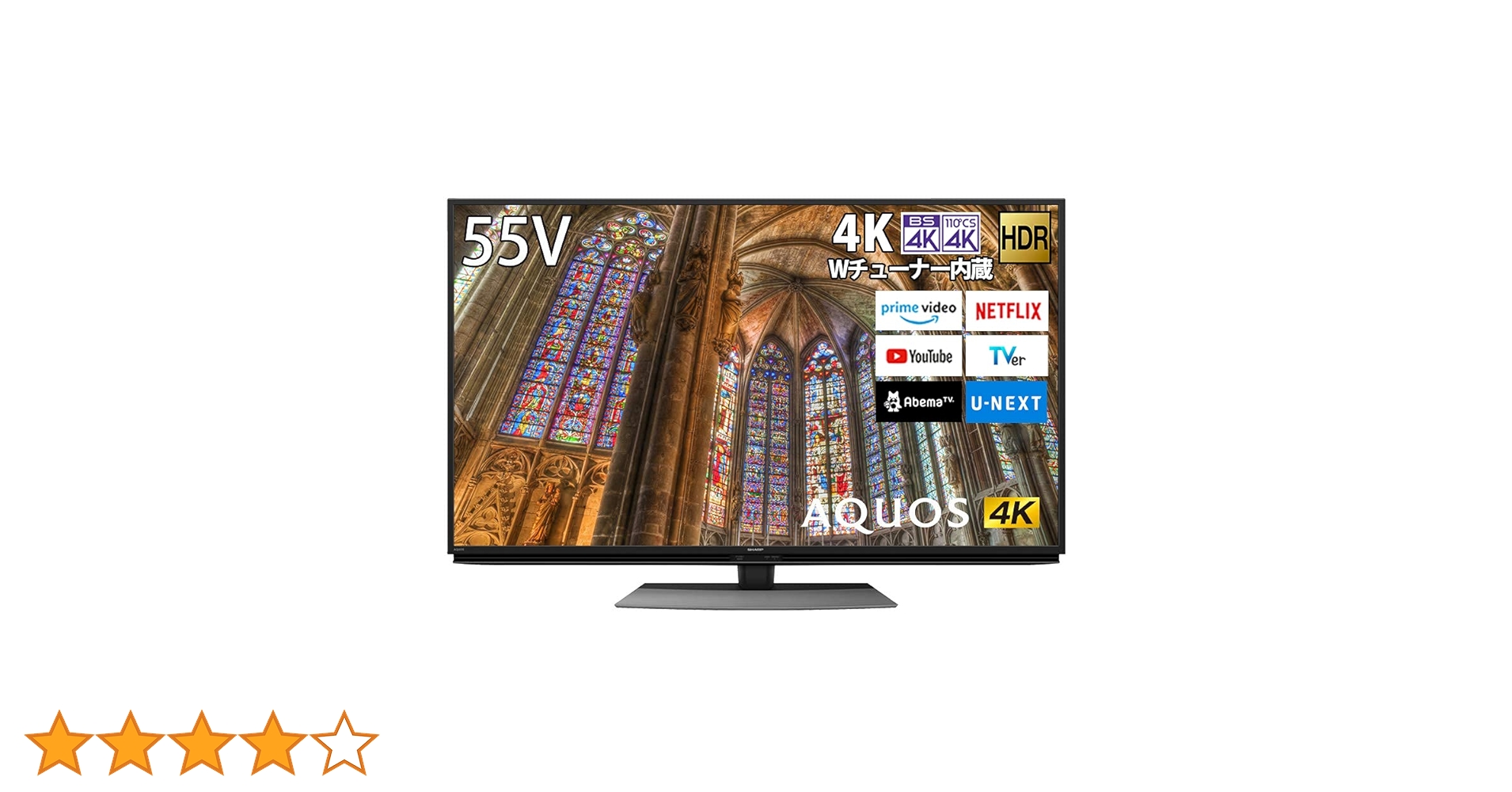 AQUOS 液晶カラーテレビ 4T-C55BL1 Amazon.co.jp: シャープ 4K チューナー内蔵 液晶 テレビ Android TV